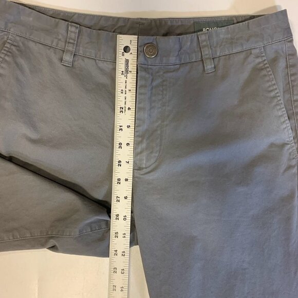 Bonobos‎ Men's Stretch Washed Cotton Slash Pocket Slim Chino Size 33x34 - Picture 12 of 13